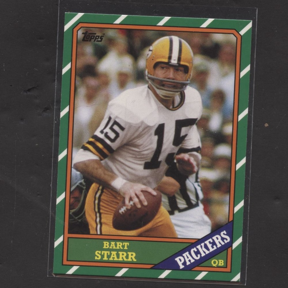 2013 TOPPS FOOTBALL BART STARR #110 GREEN BAY PACKERS